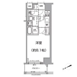 エスリード名古屋東別院の物件間取画像